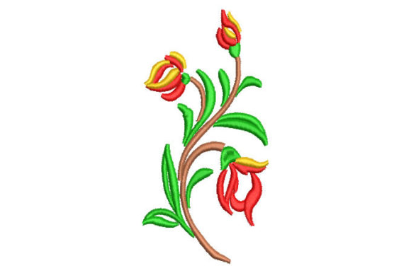Floral Bouquets Embroidery Design